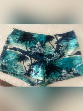 Express Tropical Floral Shorts